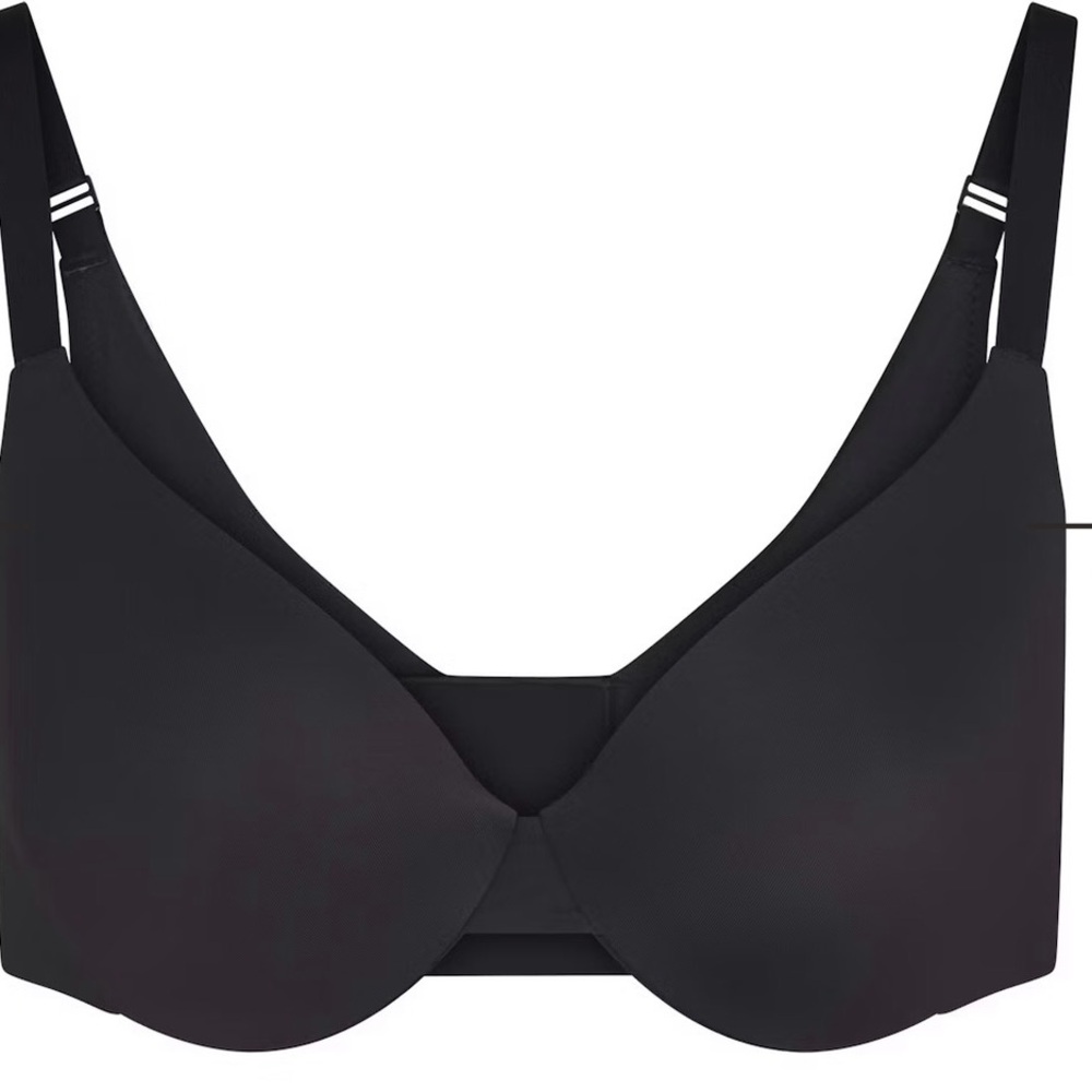 New Skims Black Underwire Bra